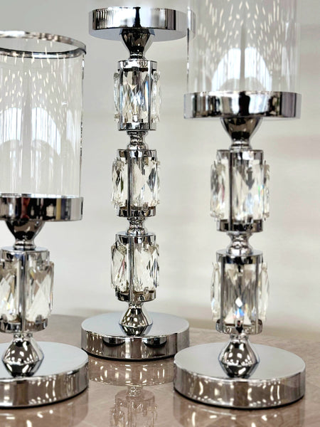 Abode Crystal Candle Holder – 3 Sizes Available