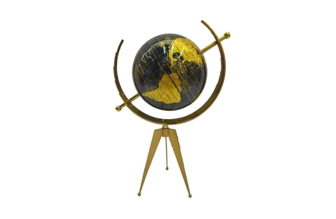 Vintage Tripod World Globe