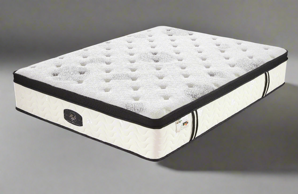 Chiro 7 Zone Latex Euro Top 35cm Pocket Spring Mattress