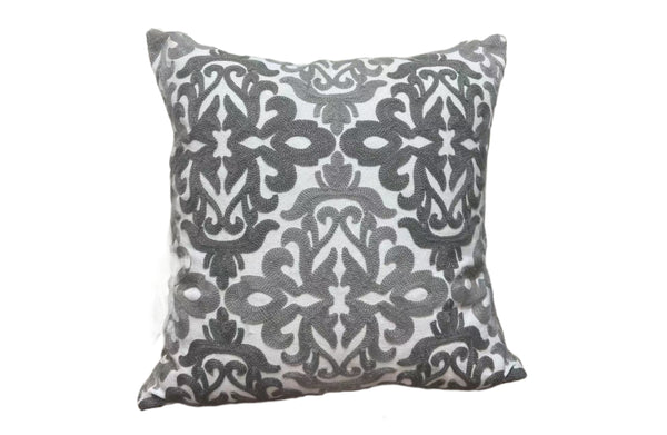 Shaun Embroidery Luxury Cushion - Designer Pillow