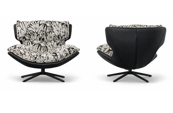 Enzo Swivel Arm Chair - 2 Colours Available