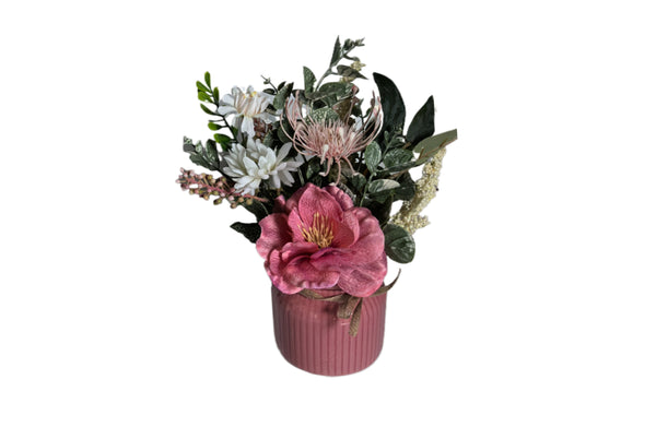 Perfection Pot Flower Arrangement - 2 Colours Available