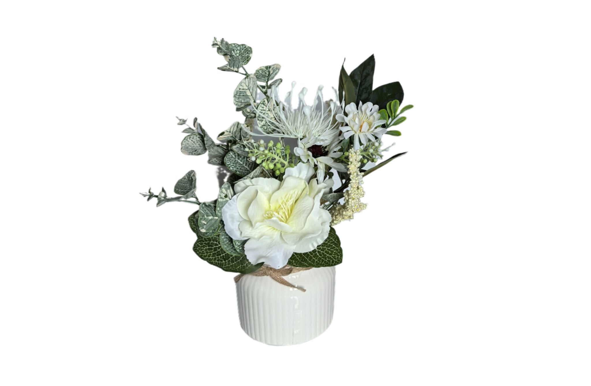 Perfection Pot Flower Arrangement - 2 Colours Available