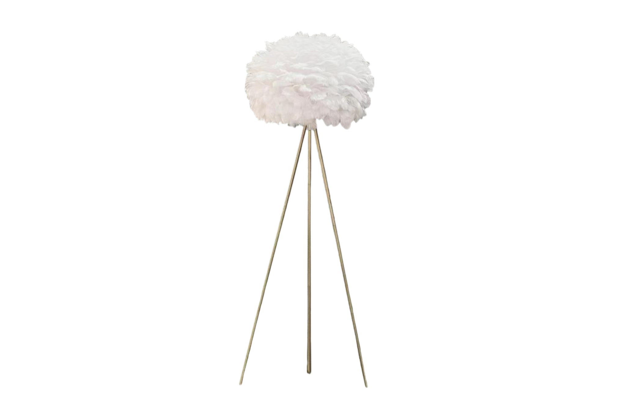 Feather Tripod Floor Lamp