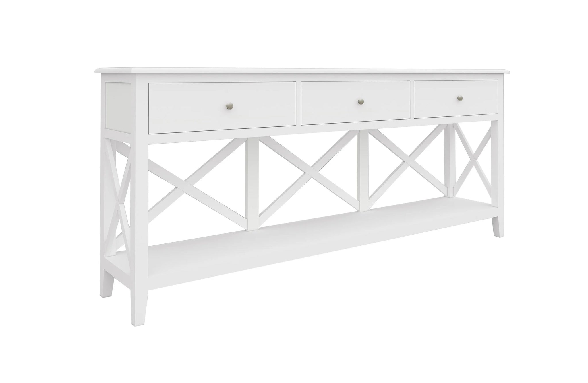 CLEARANCE - Hampton's Style Console table - 176cm x 42cm x 78cm