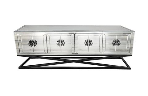 Athens Mirrored TV Unit Table