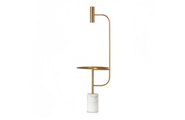 Sasha Premium Marble Side Table Lamp