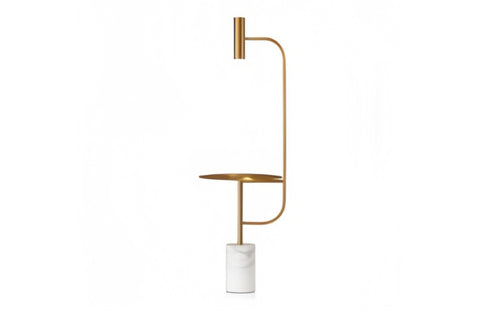 Sasha Premium Marble Side Table Lamp