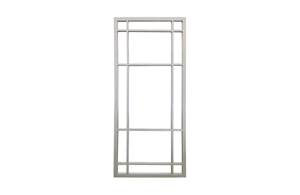 CLEARANCE Hamptons Window Style Mirror - Rectangle Large 80cm x 180cm