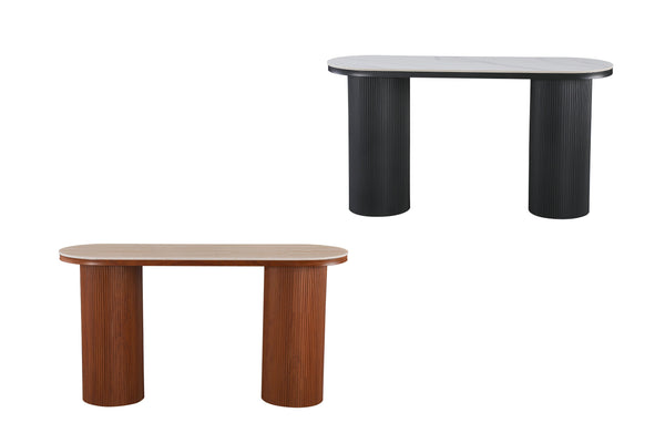 Ripple Fluted Console Table