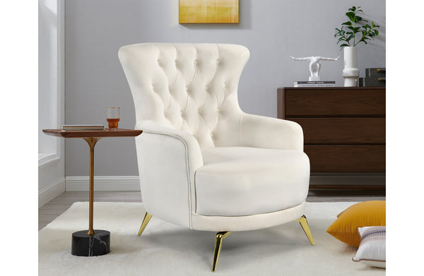 GRAND Tufted Wing Chair - 6 Colours Available