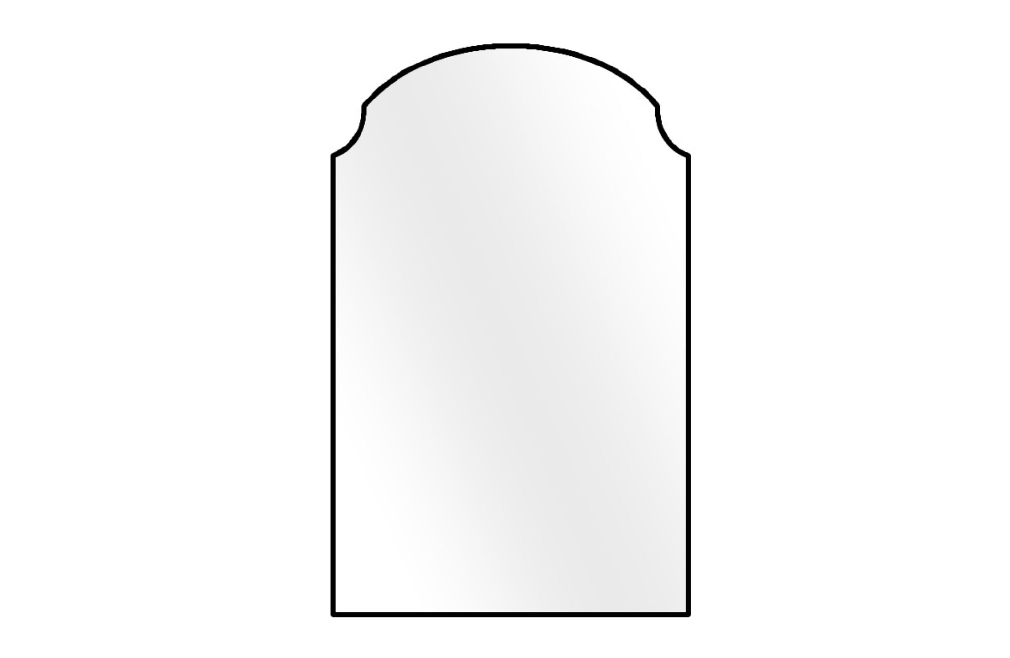 Adair Arch Metal Extra Large Full Length Mirror