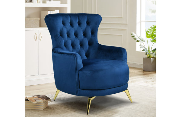 GRAND Tufted Wing Chair - 6 Colours Available