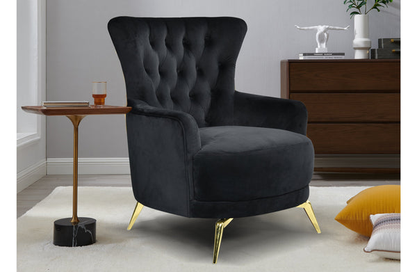 GRAND Tufted Wing Chair - 6 Colours Available