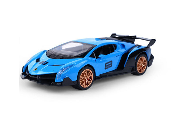 Lamborghini Veneno Diecast 1:32 with Sound, Light, Tyre Suspension and Pull Back Power Simulation