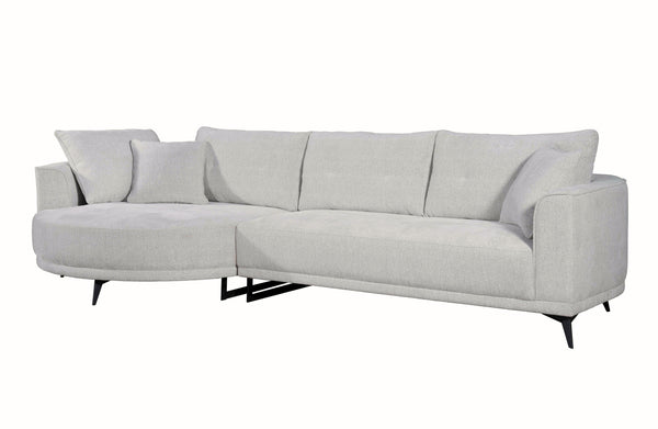 Savannah Round Chaise Lounge Set – Available in Beige or Grey