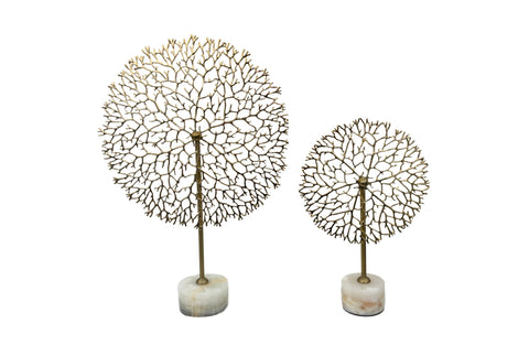 Round Flower Stem Table Décor - 2 Colours Available