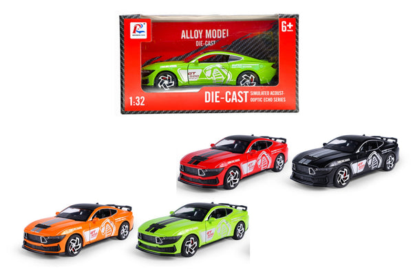 Ford Mustang Shelby GT500 Diecast 1:32 Sound, Light, Tyre Suspension and Pull Back Power Simulation