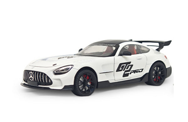 Mercedes Benz AMG GTR Diecast 1:24 Sound, Light, Tyre Suspension and Pull Back Power Simulation
