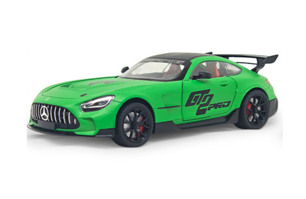 Mercedes Benz AMG GTR Diecast 1:24 Sound, Light, Tyre Suspension and Pull Back Power Simulation