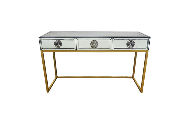 Athens Mirrored Console Table - 2 colours available