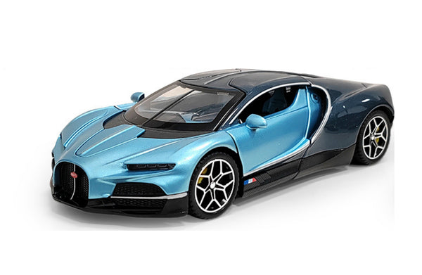 Bugatti Tourbillon V16 1:32 with Sound, Light, Tyre Suspension and Pull Back Power Simulation
