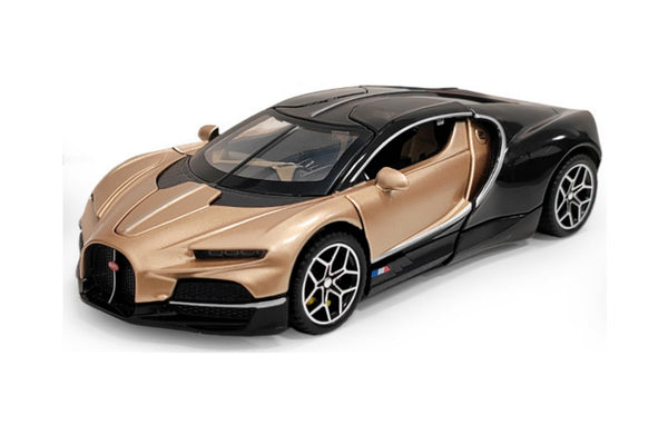 Bugatti Tourbillon V16 1:32 with Sound, Light, Tyre Suspension and Pull Back Power Simulation