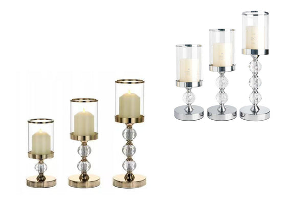 Zena Crystal Candle Holder – 3 Sizes Available
