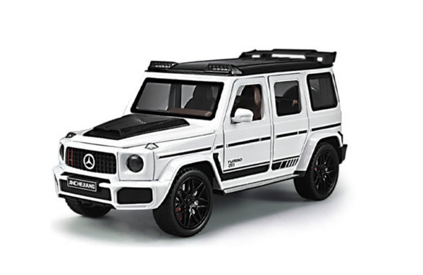 Mercedes Benz G700 Wagon Diecast 1:24 Sound, Light, Tyre Suspension and Pull Back Power Simulation
