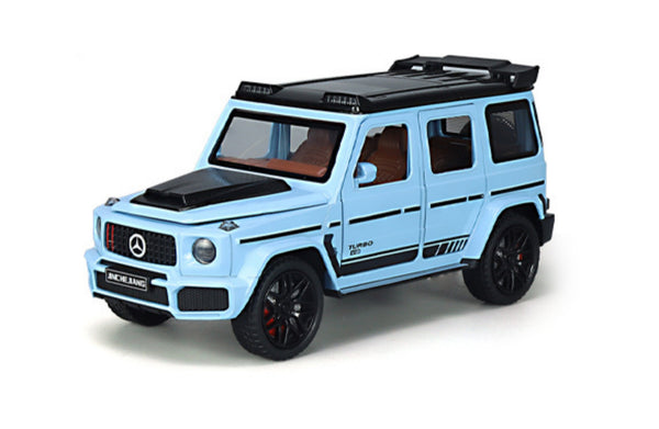 Mercedes Benz G700 Wagon Diecast 1:24 Sound, Light, Tyre Suspension and Pull Back Power Simulation