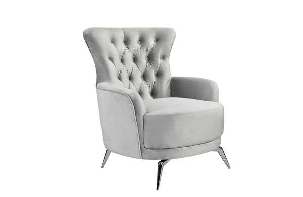 GRAND Tufted Wing Chair - 6 Colours Available