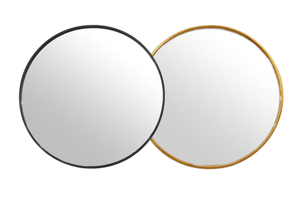 Metal Round Mirrors 150cm - 2 Colors Available