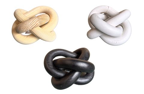 Wooden Knot Link Décor