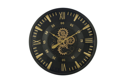Brandon 80Cm Oversized Mechanical Moving Gear Clock