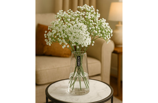 Artificial Baby Breath Flowers - White 63cm