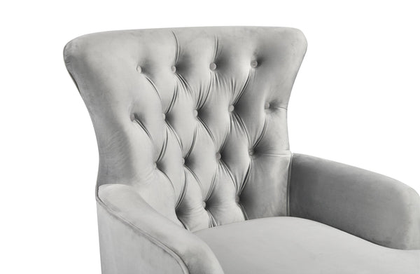 GRAND Tufted Wing Chair - 6 Colours Available