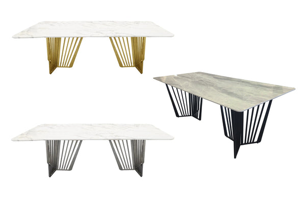 Serena Marble Dining Table - 3 Colours Available