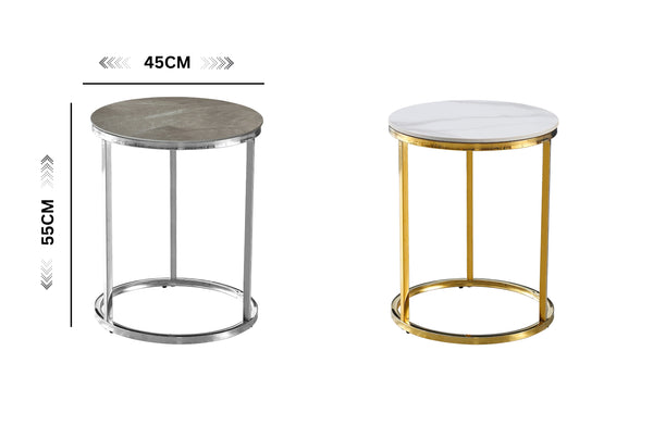 Layla Side Table - 2 Colors Available