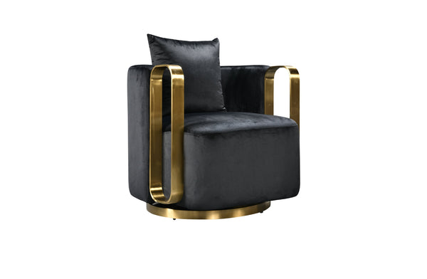 Luxury AVA Swivel Arm Chair - 3 Colours Available
