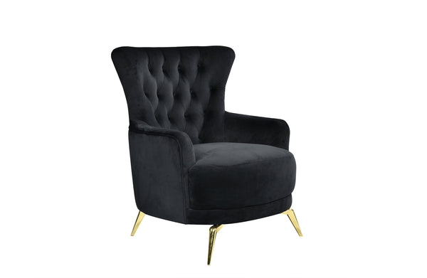 GRAND Tufted Wing Chair - 6 Colours Available