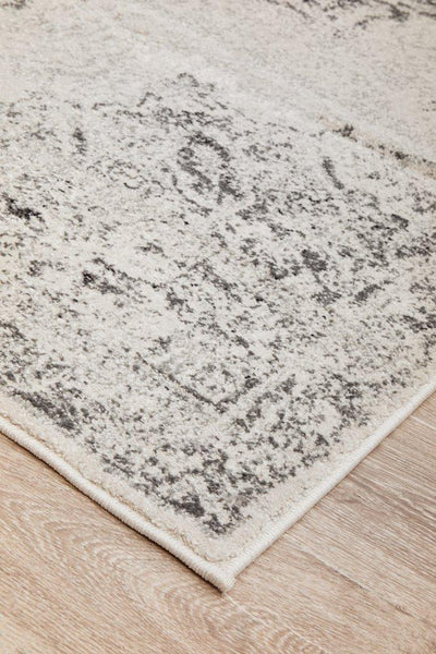 Chrome Silver Rug 230cm X 160cm - Furniture and Giftware 