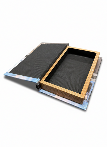 Christian Designer Faux Décor Table Book Box - 3 Size Available