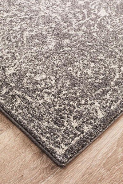 Evoke Grey Rug 230cm X 160cm - Elegant Collections 