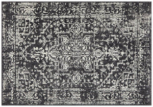 Evoke Charcoal Rug 230cm X 160cm - Furniture and Giftware 