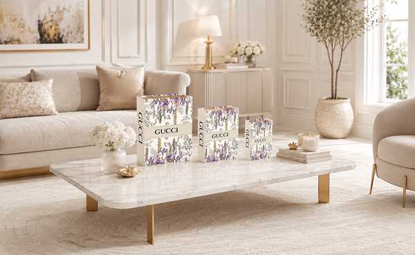Gg Bloom Designer Faux Décor Table Book Box - 3 Size Available