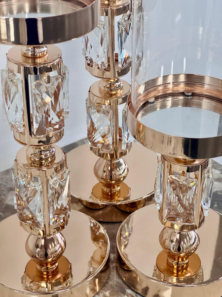 Abode Crystal Candle Holder – 3 Sizes Available