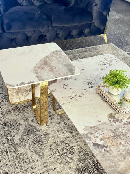 Harper Coffee Table & Side Table Collections - 2 Colours Available