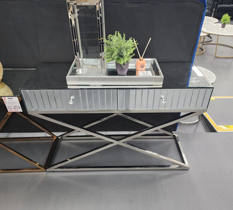 CLEARANCE - Vogue Mirrored Console Table