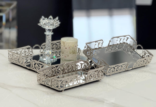 Lucy Set of 3 Tray - 2 Colors Available