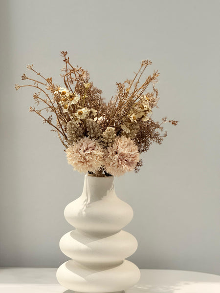 Artificial Chrysanthemums Natural Bouquet 35cm